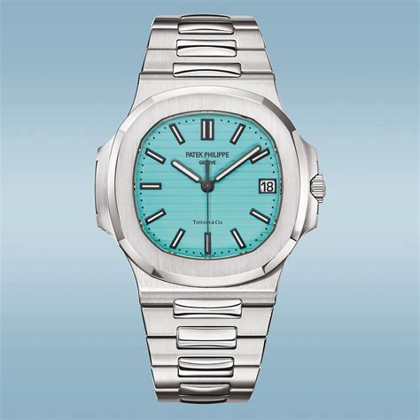 tiffany-blue patek philippe nautilus.|patek philippe tiffany price.